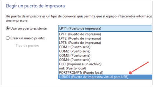 Configurar Impresora